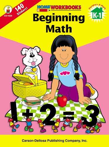 Beginning Math, Grades K - 1 (Home Workbooks)