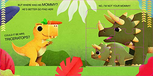 My First Jigsaw Book: Where's Your Mommy, T-Rex?