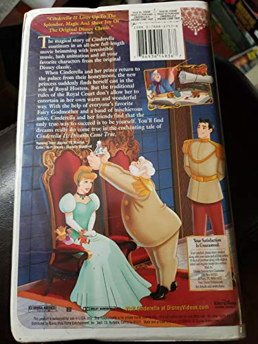 Cinderella II - Dreams Come True [VHS]