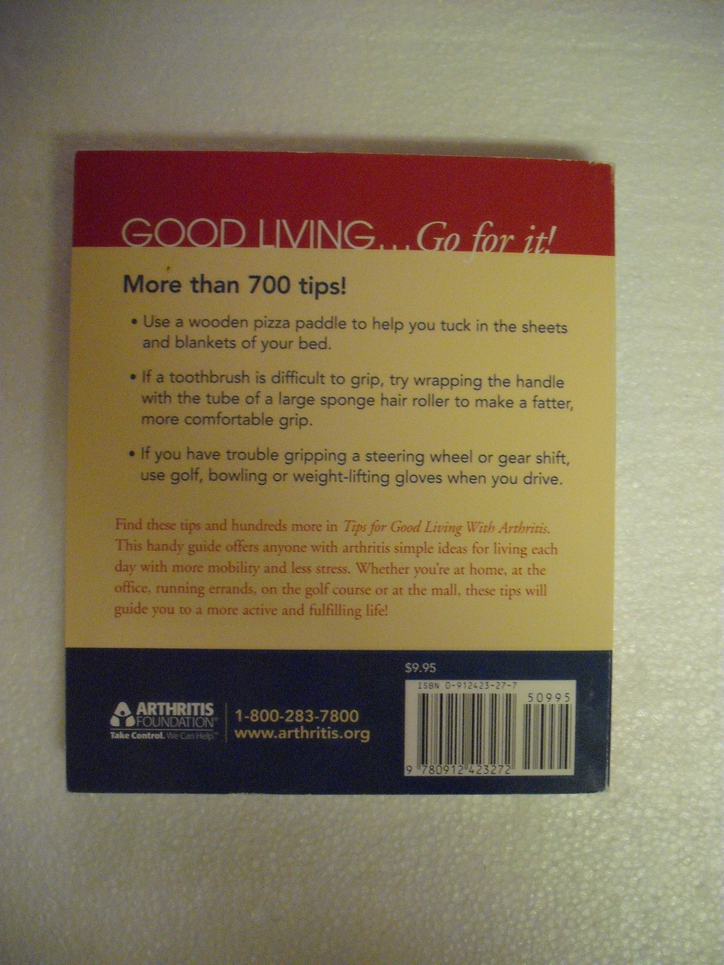 The Arthritis Foundation's Tips for Good Living With Arthritis - 7964