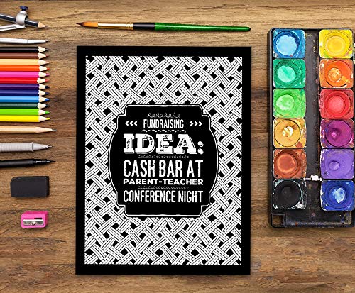 Teacher Life: A Snarky Chalkboard Coloring Book