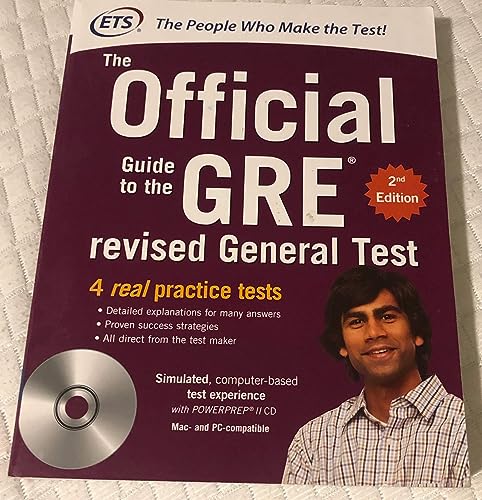 The Official Guide to the GRE Revised General Test, 2nd Edition (GRE: The Official Guide to the General Test) - 4324