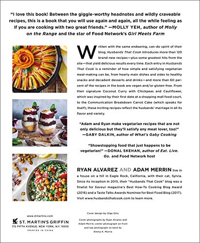 Husbands That Cook: More Than 120 Irresistible Vegetarian Recipes and Tales from Our Tiny Kitchen