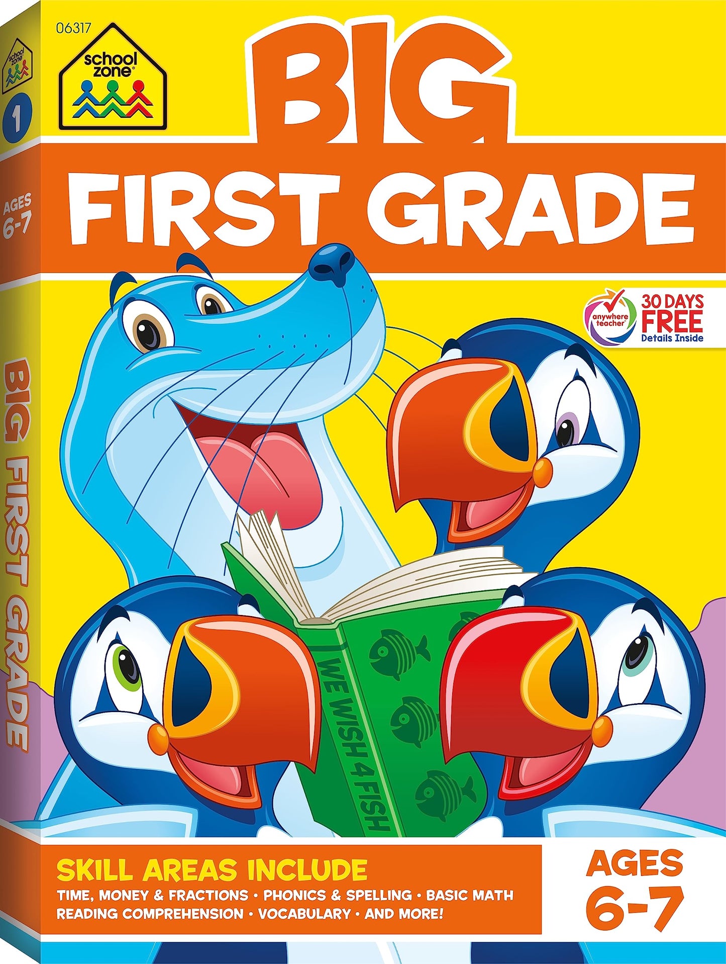 SCHOOL ZONE - BIG FIRST GRADE WO