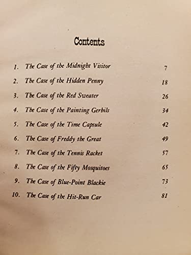 Encyclopedia Brown and the Case of the Midnight Visitor