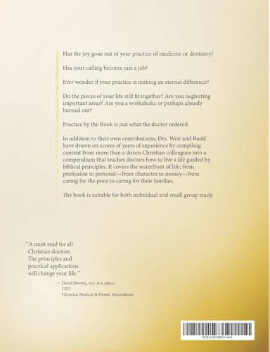 Practice By the Book: A Christian Doctor's guide to Living and Serving