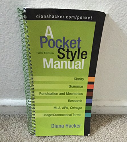 A Pocket Style Manual - 6800