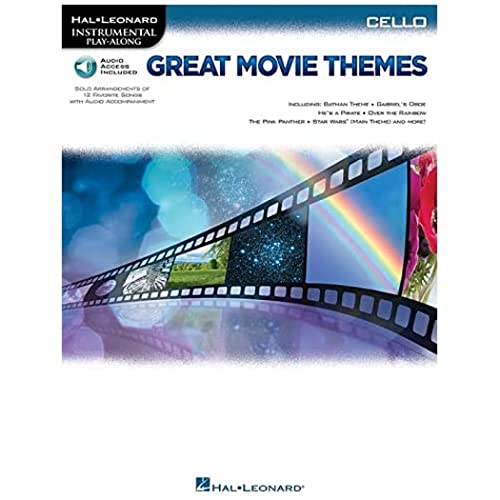 Great Movie Themes: for Cello Instrumental Play-Along (Hal Leonard Instrumental Play-along)