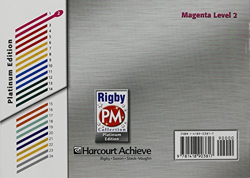 The Rock Pools: Individual Student Edition Magenta (Levels 1-2) (Rigby PM Platinum Collection)