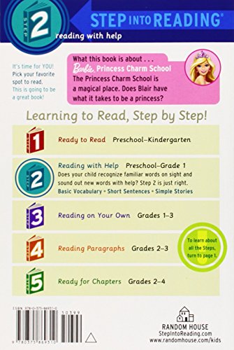 Princess Charm School (Barbie) (Step into Reading)