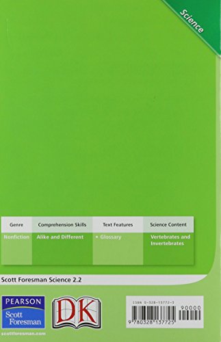 Science 2006 Leveled Reader Grade 2 Chapter 02 a;Scott Foresman