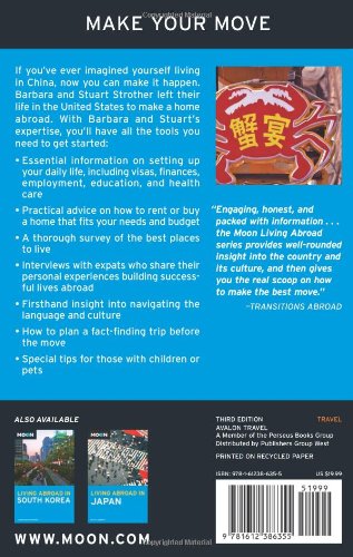 Moon Living Abroad in China: Including Hong Kong & Macau