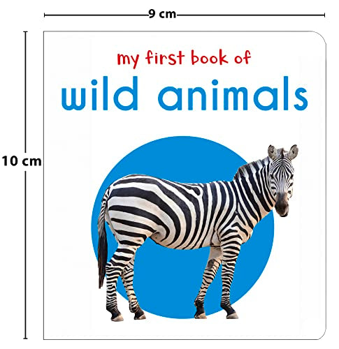 My First Book of Wild Animals: First Board Book