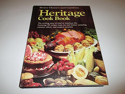 Better Homes and Gardens Heritage Cook Book