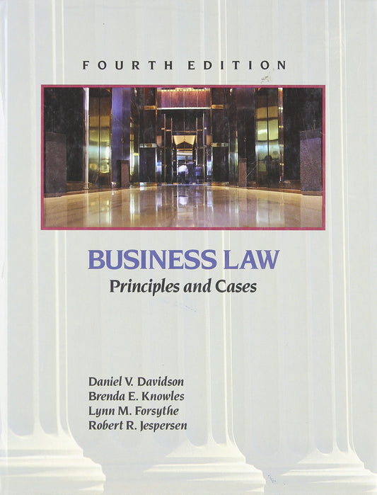 Business Law: Principles and Cases