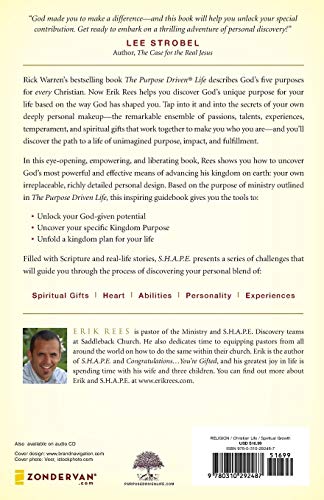 S.H.A.P.E.: Finding and Fulfilling Your Unique Purpose for Life