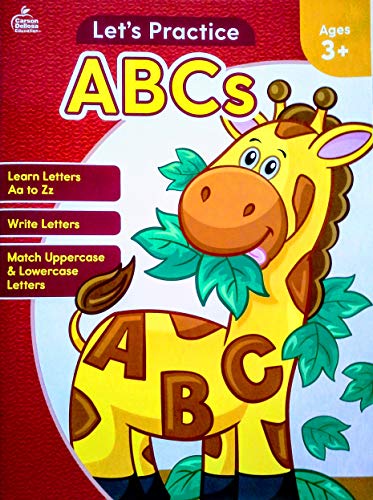 Let's Practice ABCs Workbook Ages 3+