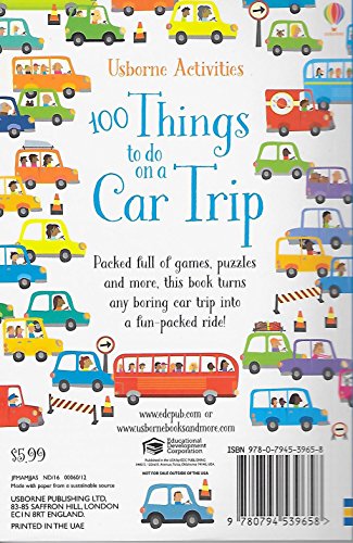 100 THINGS TO DO ON A CAR TRIP