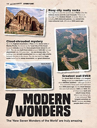 Not For Parents Extreme Planet (Lonely Planet Kids)